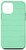 iPhone 12 mini Cute Abstract Striped Lines Pattern in Seafoam Green Case