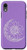 iPhone XR Moon Flower Line Art Case