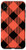 iPhone XS Max Coral Buffalo Plaid Check Fall Checkered Pattern Cute Lines Case