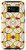 Galaxy S8 Colorful Abstract Red Yellow Beige Line Art Design Case