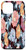 iPhone 12 Pro Max floral pattern pink orange blue garden flowers Case
