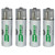VINTRONS 1.5V AA Rechargeable Batteries  Pack of 4 Li-ion 1000mAh USB Rechargeable AA Battery ECO-Friendly