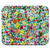 Mouse Mat Flower Garden Low Profile Thin Mouse Pad 10 x 12 Inch Mousepad Gaming Mouse Pad
