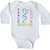 inktastic Peace Love Drumline Long Sleeve Creeper Newborn White 1fd44