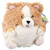 Squishable Corgi Plush, Tan and White, Mini 7"