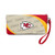 Littlearth NFL Kansas City Chiefs Curve Zip Organizer Wallet  4 H x 8 inch  W x 1 D