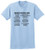 Senior Citizen Texting Code T-Shirt XL Light Blue