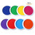 MoloTAR Craft Large Ink Pad Stamps Partner Diy Color,8 Colors Rainbow Finger Ink pad for kids (pack of 8)