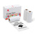 Phomemo Printer Paper Semi-Transparent Sticker Thermal Labels for Phomemo M02 M02 Pro M02S Pocket Bluetooth Thermal Printer 50mm x 3.5m 3 Rolls Tags