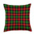 Buffalo Plaid Patterns Red Green  and  Black Buffalo Plaid Throw Pillow 18x18 Multicolor