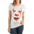 IT We All Float Down Here Rolled Sleeve T-Shirt For Women-Small