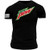 Do The Pew Vintage Style Distressed Black Premium Athletic Fit T-Shirt  X-Large