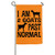 WWTBBJ-B I Am 2 Goats Past Normal Goat Printed Decorative Flag for Celebration