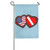 JJKKFG-H Love Hearts USA Scuba Dive Flags - Garden Decorative Demonstration Party Flag