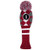 Callaway Pom Pom Driver Headcover Red Charcoal White