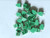 2-Pin 2.54mm Pitch 150V 6A PCB Mount Screw Terminal Block Connector Green - -25Pcs-