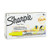 Sharpie 1878456 Neon Fine Point Permanent Marker Neon Yellow 12-Pack
