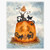 Leyland Designs Trick Or Treat Sticker Outdoor Rated Vinyl Sticker Decal for Windows Bumpers Laptops or Crafts 5 inch