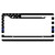 Blue Line Police License Plate Frame