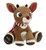 Rudolph the Red-Nosed Reindeer, Baby's First Christmas Rudolph Plush with Music & Lights, 8"