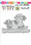 STAMPENDOUS House Mouse Cling Scarecrow