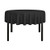 Mill  and  Thread - 70 inch Round Premium Tablecloth for Wedding/Banquet/Restaurant - Polyester Fabric Table Cloth - Black