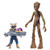 Marvel Avengers: Infinity War Rocket Raccoon & Groot with Infinity Stone