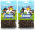 Perler Beads Fuse Beads for Crafts 1000pcs Brown -2 Pack-