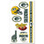 WinCraft NFL Green Bay Packers Tattoos Black