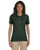 Jerzees womens 5.6 oz. 50/50 Jersey Polo with SpotShield-437W--FOREST GREEN-S