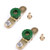 ANTS PART 2Pcs Side Post Battery Disconnect Switch Battery Master Switch Isolator for Power Disconnect Cut Off Brass-With Long Bolt-