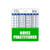 Nurse Practitioner Badge Buddy Horizontal w/Height  and  Weight Conversion Charts -Oversized Green-