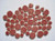 50 Pcs Pink Round Circle Ceramic Mosaic Border Tiles Mosaic Making Supplies