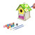 Dakaly DIY Bird Houses Craft Kit Wooden Birdhouse Arts Backyard Wooden Birdhouse Kit Build and Paint Crafts for Boys Girls Teens Toddlers -B2-