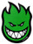 Spitfire Wheels Green Fireball Skateboard Sticker Graphic - Sticker Decal