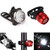Exteren Safety USB Rechargeable LED Bike Light Bicycle Lamp Set Front Light Tail Light PlusBicycle Headlight