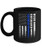 Police Thin Blue Line Husband Daddy Hero Fathers Day Coffee Mug 11OZ Coffee Mug