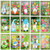 Zonon 153 Pieces 15 Sheet Easter Window Cling Decorations Easter Gnome Bunny Stickers Easter Eggs Static Wall Decals for Easter Party Holiday Decoration