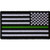 Thin Green Line American Flag Reversed Patch - 3.5x2 inch. Embroidered Iron on Patch
