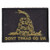 Green Black Gadsden Flag Dont Tread on Me Patch - 3x2.25 inch. Embroidered Iron on Patch