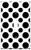 Switch Plate Single Toggle - Seamless Dot Polka Dot Circle Dotted