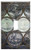 Switch Plate Single Toggle - Glass Background Translucent Circles Texture