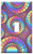 Switch Plate Single Toggle - Background Colorful Abstract Circle