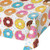 Creative Converting Donut Time Plastic Tablecover -Pack of 3-