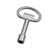 W-ZIYUI Multi Function Utility MS705 Electrical Cupboard Box Elevator Cabinet Key Universal Triangle Key Wrench Train Switch Panel Lock Key