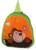 Calplush Cute 10" Animal On Tree Log - Monkey Kid's Plush Backpack