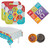 Science Party Pack for 16 guests, plates, napkins, tablecover