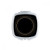 Pattern Geometry Circle Shape Square Mirror Portable Compact Pocket Makeup Double Sided Glass