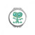 Universe Alien Monster Green Alien Hand Compact Mirror Round Portable Pocket Glass