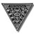 Triangle - Embroidered Patch 10 x 9 cm